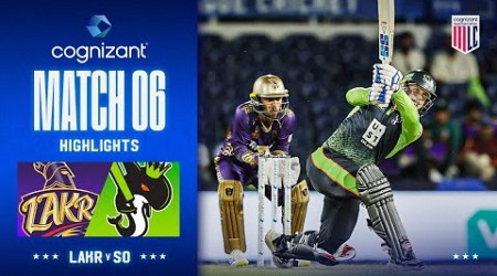 Cognizant Major League Cricket Game 6 | Seattle Orcas vs. LA Knight Riders