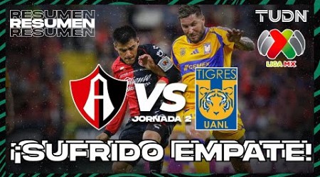 HIGHLIGHTS | Atlas vs Tigres | Liga Mx -AP2024 - J2 | TUDN