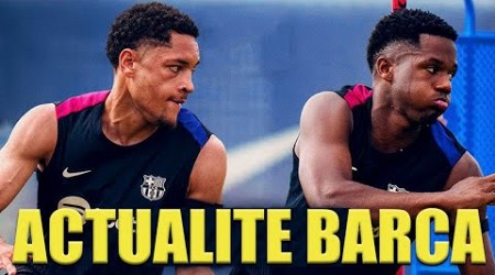 La LIGA valide le transfert de NICO WILLIAMS. GAVI impressionne à l&#39;entrainement. MERCATO OFFICIEL