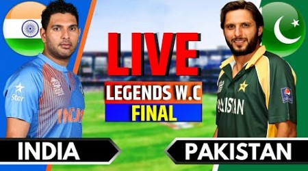 India vs Pakistan, World Championship of Legends 2024 | Live Cricket Match Today | IND vs PAK Live