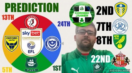 THE WHEEL PREDICTS THE 2024/25 EFL CHAMPIONSHIP!