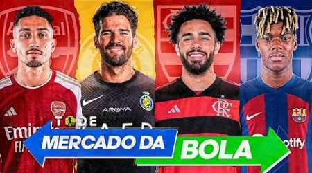 CLAUDINHO + perto do FLAMENGO l ARSENAL faz OFERTA POR RAPHINHA l N. WILLIAMS no BARÇA l ALISSON e+