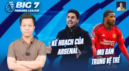 BIG 7 PREMIER LEAGUE: KẾ HOẠCH MUA SẮM CỦA ARSENAL, MAN UNITED BÁN TRUNG VỆ TRẺ TIỀM NĂNG