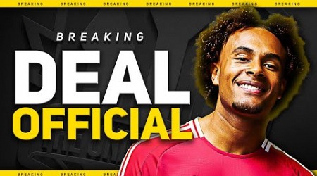 JOSHUA ZIRKZEE SIGNS FOR MANCHESTER UNITED!