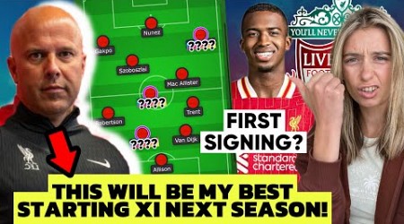 Arne Slot Liverpool Starting XI &amp; Transfer Plans Revealed!