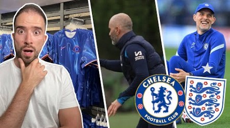 Chelsea Unveil TRAGIC Home Kit | Maresca Shows GREAT Signs In Training? | Tuchel To Manage England?