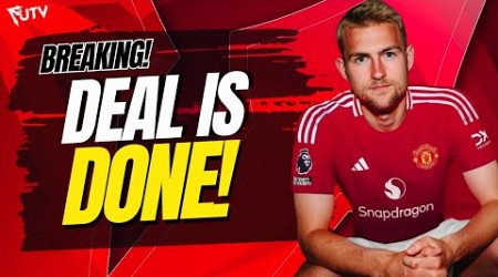 DE LIGT to UNITED reported as DONE! 