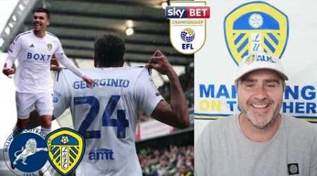 Millwall v Leeds United Post Match Reaction. Buzzing. **old video** #leedsunited #championship #mot