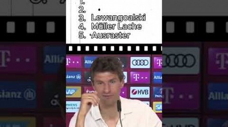 Top 5 Müller Momente! #football #bayern #soccer #bundesliga #memes #top5