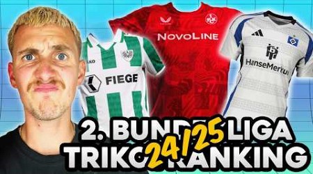 2. BUNDESLIGA HEIMTRIKOT RANKING 24/25 