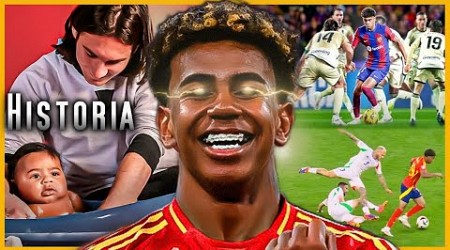 El Verdadero HEREDERO de Messi quien ya DESTROZO a Mbappé | LAMINE YAMAL HISTORIA