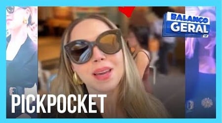 Pickpocket: brasileira grava ponto turístico em Barcelona e acaba flagrando roubo da própria bolsa