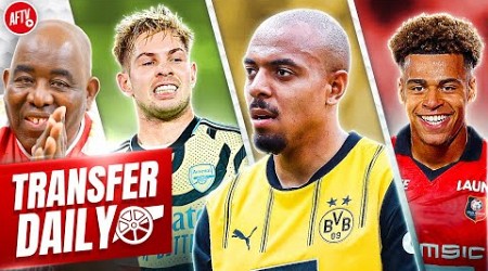 Arsenal Interested In Malen, French Star Wanted &amp; £30m Smith-Rowe Bid Rejected! | Transfer Daily