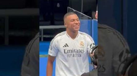 Bernabeu crowd erupts for Kylian Mbappe’s Real Madrid unveiling 