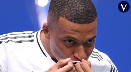 Los mejores momentos de la presentación de Mbappé por el Real Madrid