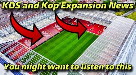 Some important Liverpool F.C. Kop and KDS Expansion Update News