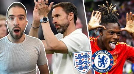 SOUTHGATE DEPARTS ENGLAND! | Nico Williams To Chelsea Is ON?!