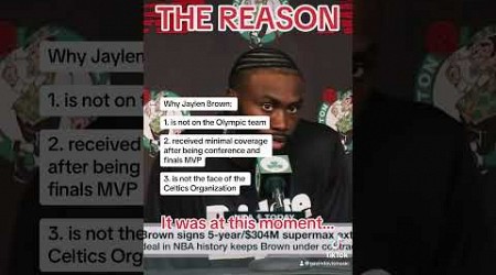 Thoughts? #jaylenbrown #usabasketball #olympics #celtics #boston #blackwallstreet