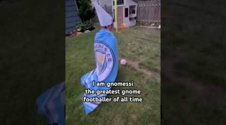 gnomessi: the greatest gnome footballer of all time #gnome #meme #football #trend #fyp #funny #skit