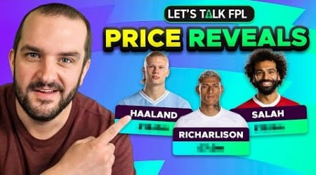 FPL PRICE REVEALS 2024/25 | MY REACTION