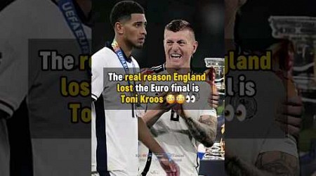 TONI KROOS made England LOSE the Euro final 