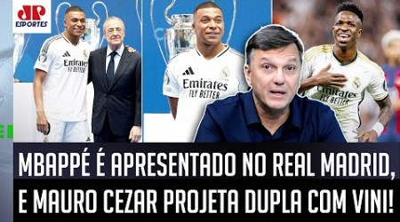 &quot;Cara, se o Mbappé e o Vinicius SE ENTENDEREM no Real Madrid, podem FORMAR uma...&quot; Mauro Cezar OPINA