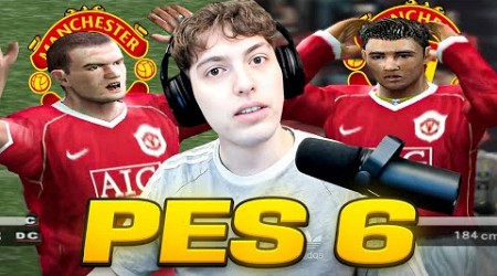 INTENTANDO GANAR LA CHAMPIONS CON EL MANCHESTER UNITED EN EL PES 6 - PARTE 1...