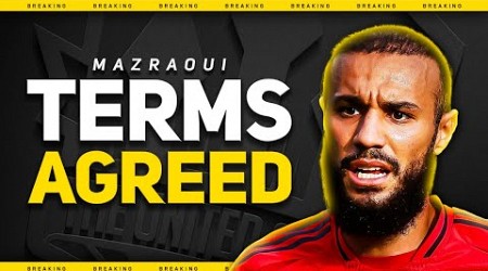 BREAKING! Mazraoui Terms AGREED! Man Utd Transfer News