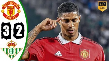 Manchester United vs Real Betis 3-2 Highlights And All Goals 2024 