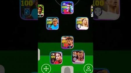 Best Squad || Formation 4-1-2-3 || in efootball 24 mobile|| #trend #efootball2024 #shorts