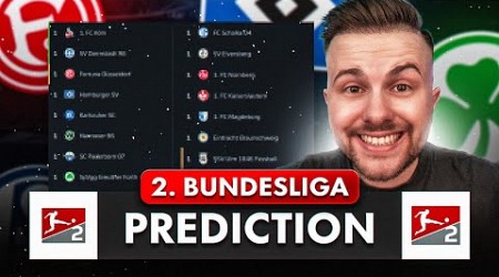 Meine 2. Bundesliga PROGNOSE Saison 2024/2025 