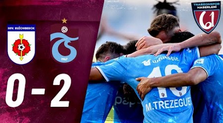 Ruzomberok 0-2 Trabzonspor MAÇ ÖZETİ VE GOLLERİ | UEFA Avrupa Ligi Maçı