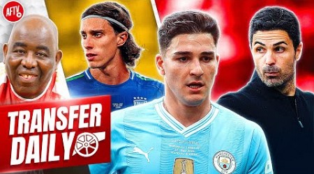 Arsenal Eye Shock Move For Julian Alvarez &amp; Calafiori Set For Debut! | Transfer Daily