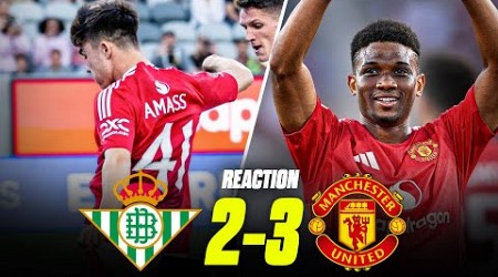 Sensational AMAD, Amass Top &amp; SHARP Rashford | MAN UTD 3-2 REAL BETIS