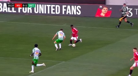 Amad Diallo Masterclass (MOTM) vs Real Betis - Preseason Friendly (31/07/2024)