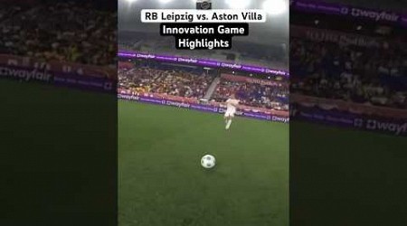 Body Cam &amp; Drone Game Highlights of RB Leipzig vs. Aston Villa 