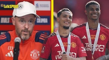 Manchester United Manager Erik ten Hag Provides An Injury Update On Antony &amp; Marcus Rashford! 