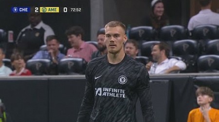 Filip Jorgensen Chelsea DEBUT vs Club America 2024/25 