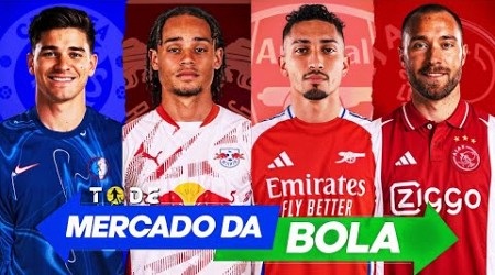 ARSENAL prepara oferta por RAPHINHA l X. SIMONS diz NÃO ao BAYERN l ÁLVAREZ na mira do CHELSEA e+