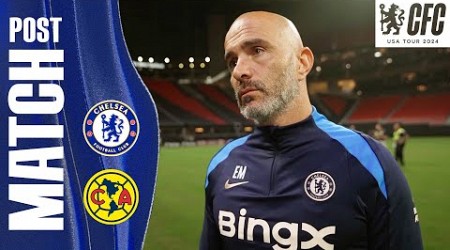 MARESCA Reacts Post Match | Chelsea 3-0 Club America | Chelsea USA Tour 2024