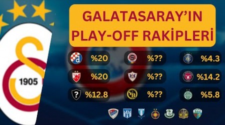 Galatasaray&#39;ın Şampiyonlar Ligi Rakiplerini Açıklıyorum