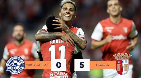 MACCABI P.T 0 x 5 SC BRAGA (RESUMO) - UEFA EUROPA LEAGUE