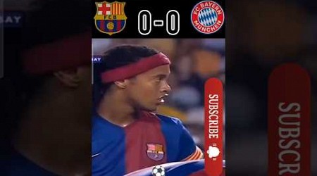 Barcelona VS Bayern Munichen 2006 Ronaldinho Rockets free Kick #youtube #shorts #football