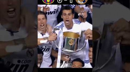 Real Madrid VS Barcelona 2011 Cup Final Crist Ronaldo Comeback #shorts #football #youtube