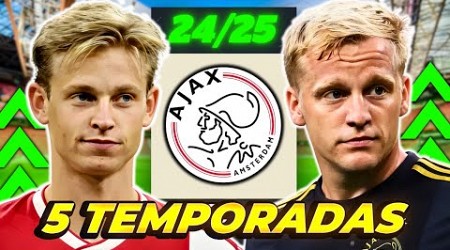 TEN HAG RECONSTRUYE al AJAX durante 5 TEMPORADAS