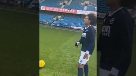 When you hit a crossbar #football #millwall #viralvideos #shorts