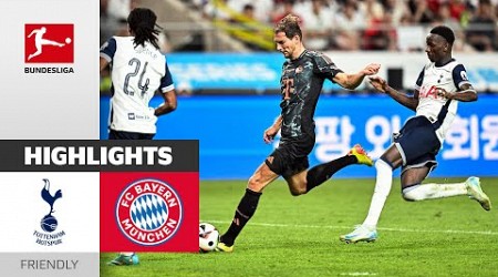 Bayern Defeats Tottenham 2-1 in Thrilling Pre-Season Clash! | FC Bayern vs. Tottenham – Highlights