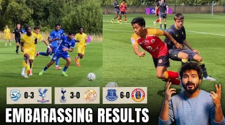 East Bengal Thrashed 6-0 by Everton | Punjab Lose To Spurs | PL Next Gen MD 2 Vlog