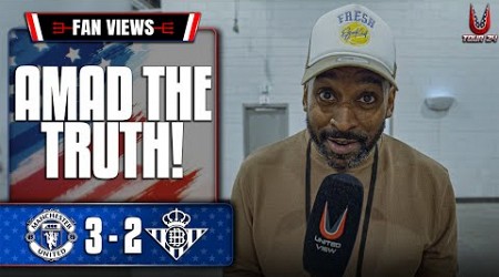 Amad The Truth!! | Man United 3-2 Real Betis | Pre-Season Flex&#39;s View