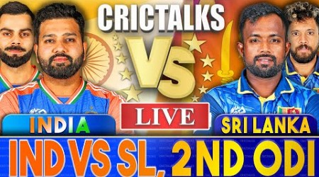 Live: India vs Sri Lanka, 2nd ODI, Colombo | Live Scores &amp; Commentary | IND Vs SL | 2024 Series